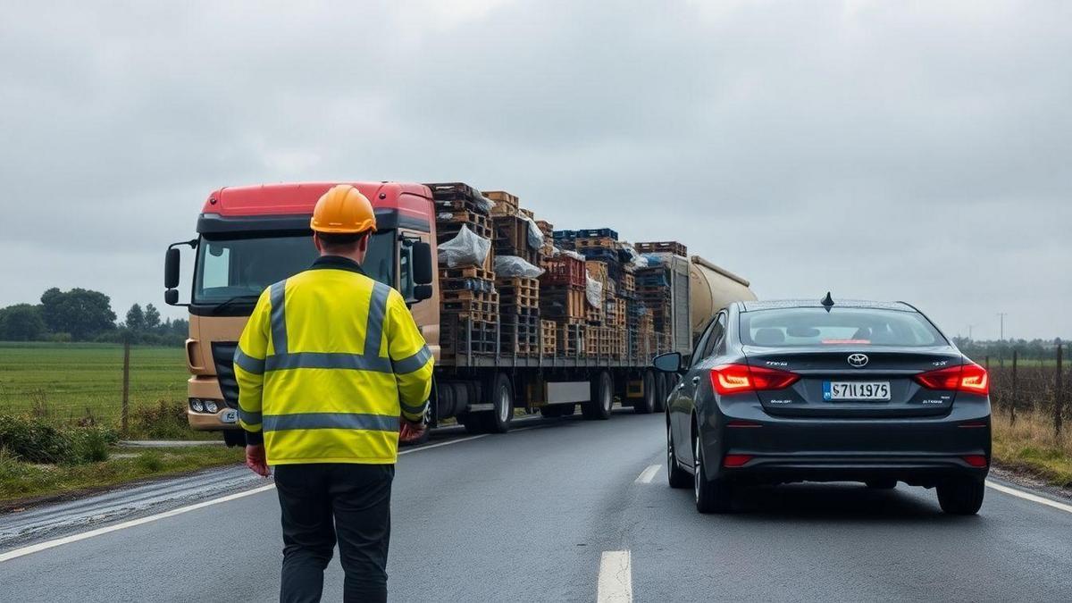 Incidentes inusitados com transporte de cargas