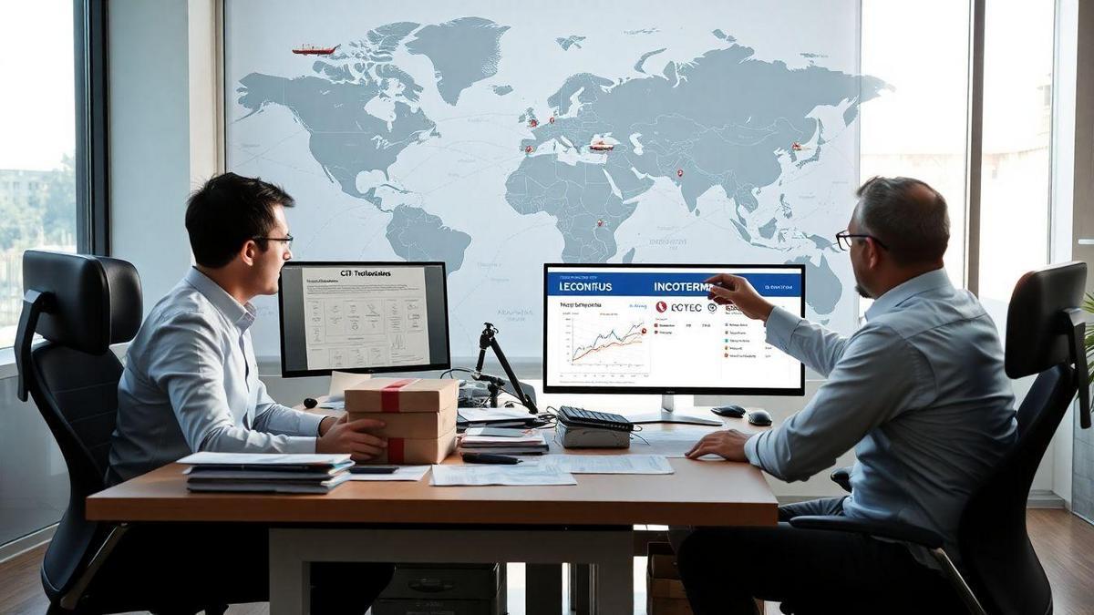 Aplicações práticas de CIF e Incoterms em logística
