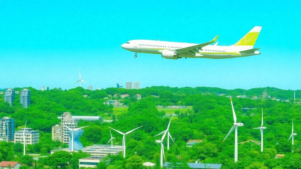 O Futuro da Aviação Sustentável