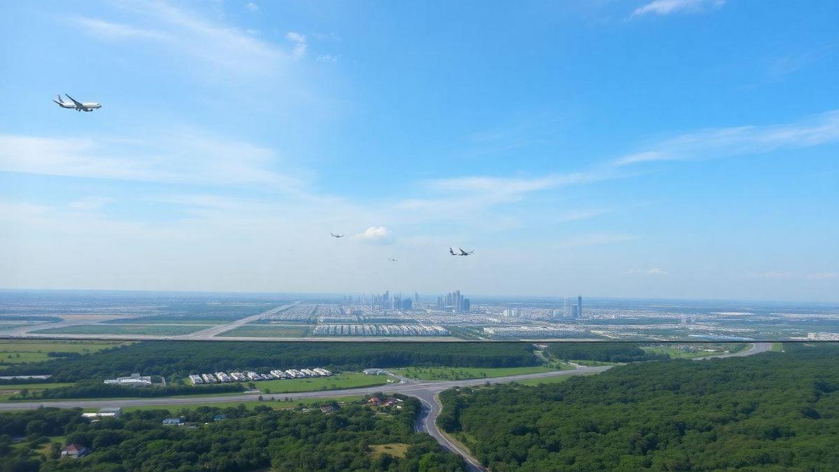 O Impacto Ambiental da Aviação