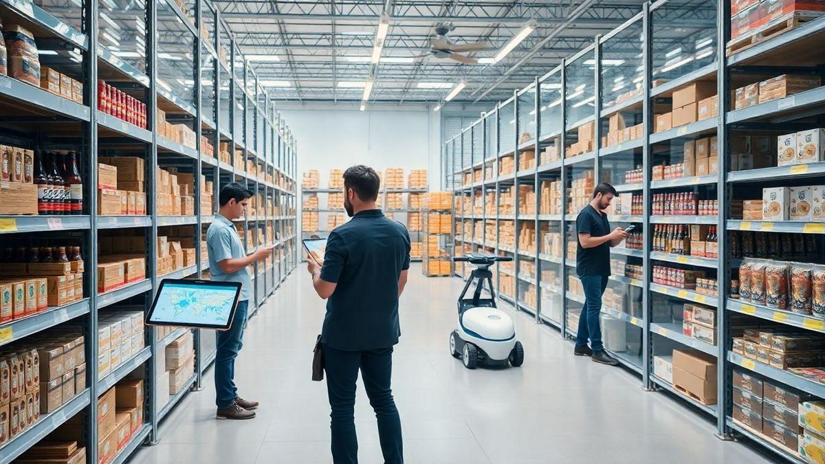 Como a Inteligência Artificial Transforma a Gestão de Estoques