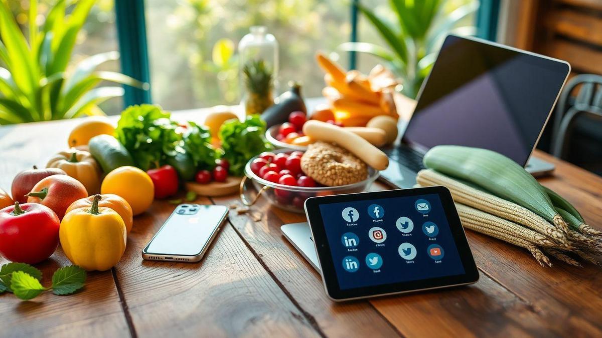 A Influência das Redes Sociais nos Lançamentos de Produtos Orgânicos