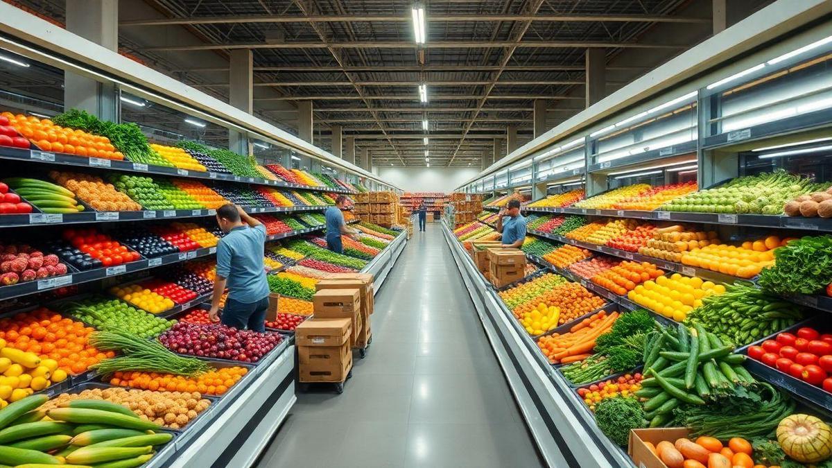 Eficiência Logística na Alimentação