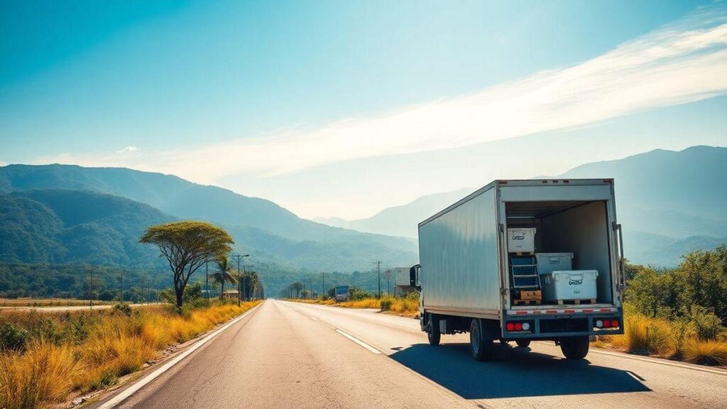 execucao-de-transporte-de-carga-refrigerada-eficaz