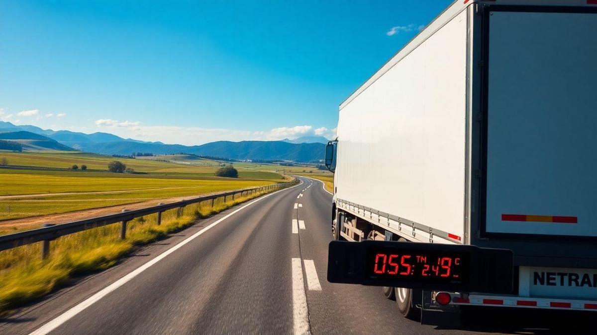 Monitoramento de carga refrigerada