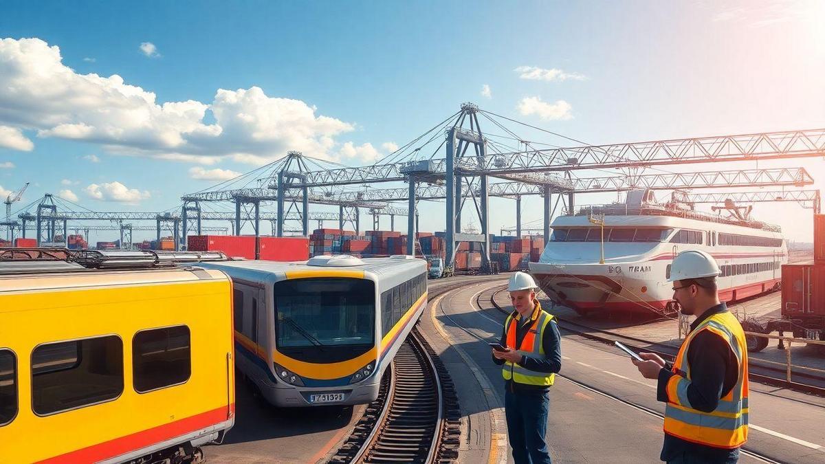O papel da tecnologia no transporte intermodal
