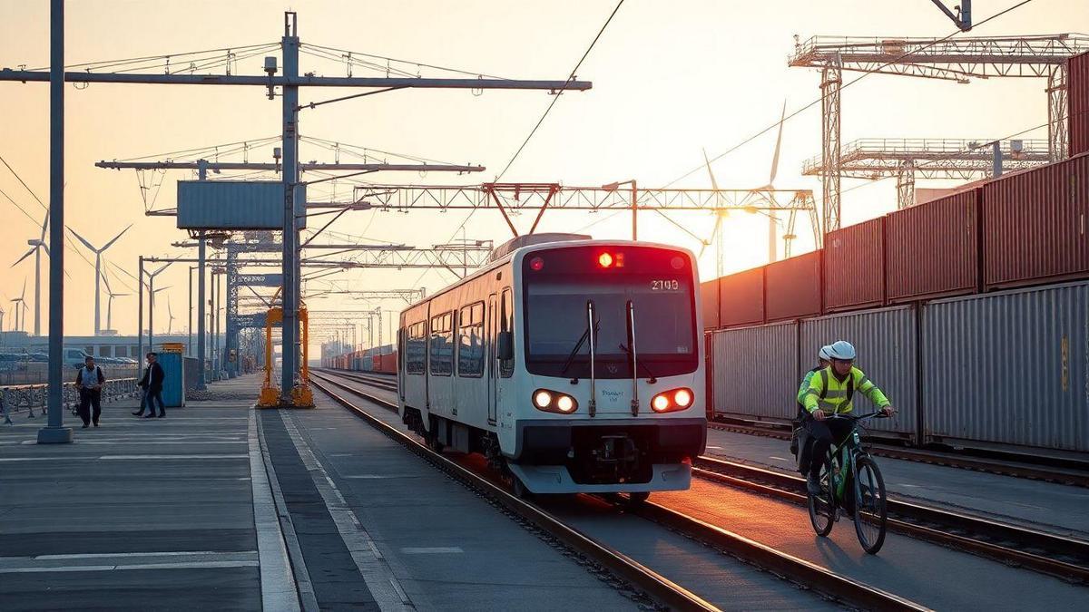 Ações para redução de emissões no transporte de recursos