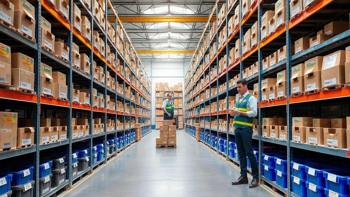 Kanban na cadeia de suprimentos para controle de fluxo