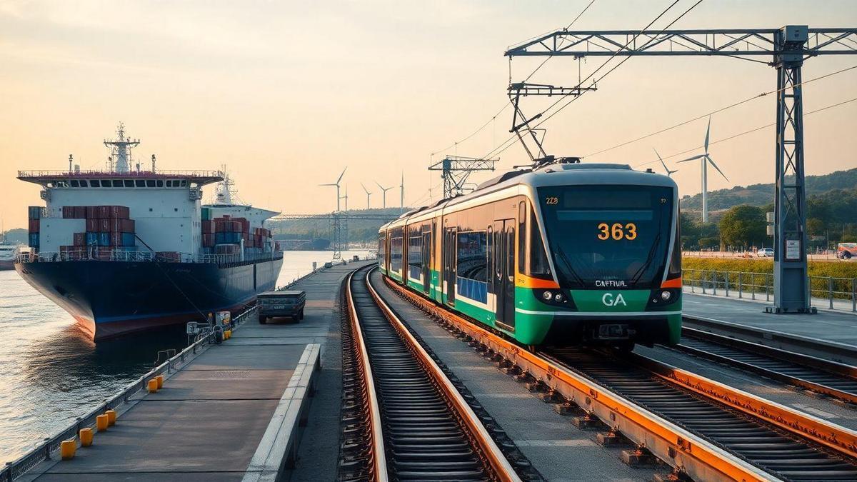 Passos práticos para implementar transporte eficiente de recursos naturais