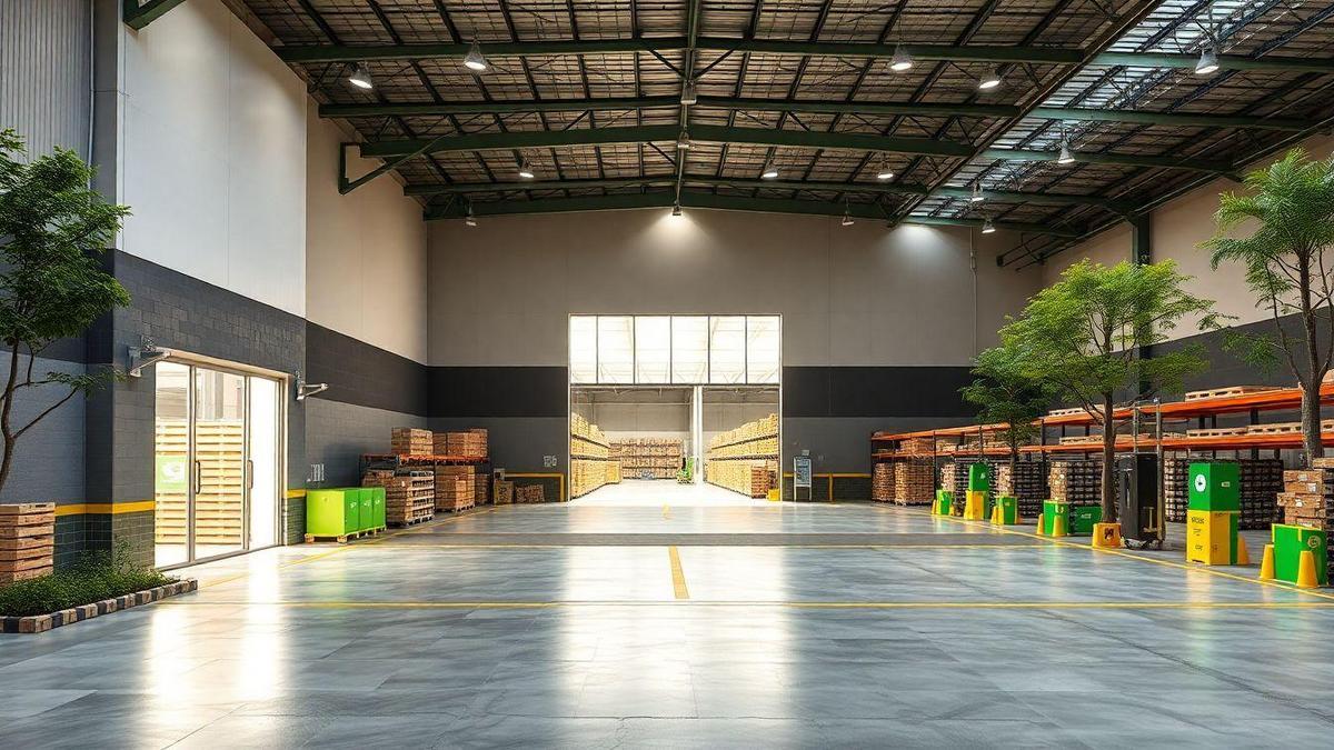 Armazenamento de baixo carbono: adaptar seus centros de distribuição
