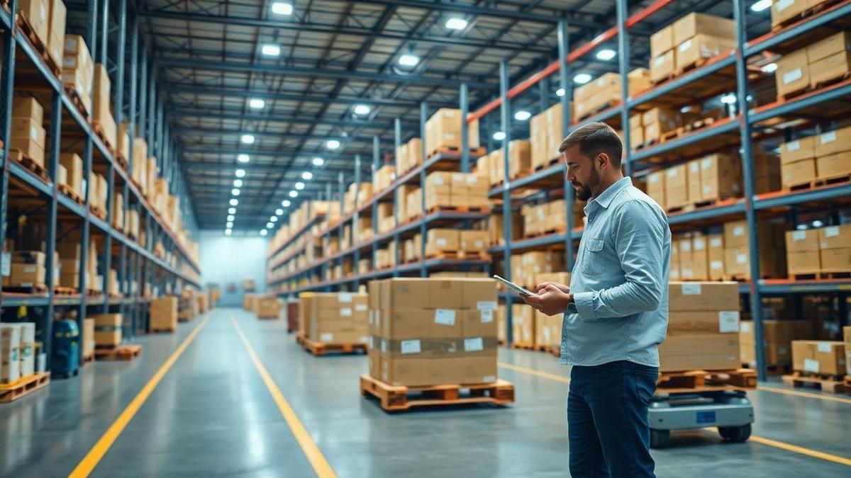 Automação da cadeia de suprimentos com inteligência artificial
