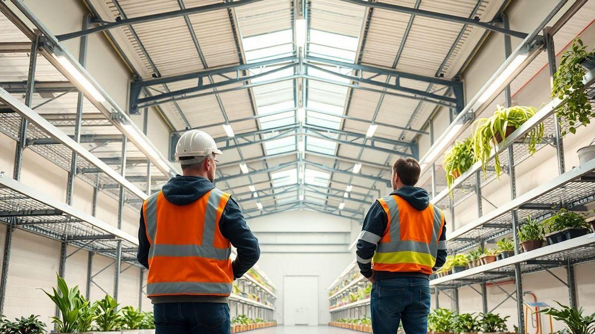 Automação de armazéns sustentáveis para eficiência e baixo consumo
