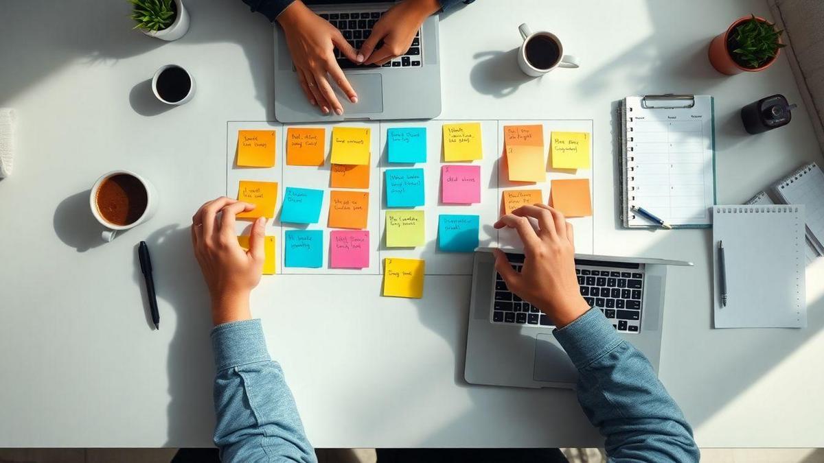 Como você gerencia backlog e priorização para manter foco