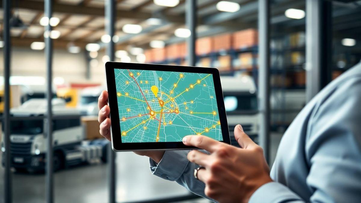 Roteirização e otimização de rotas com ML para logística