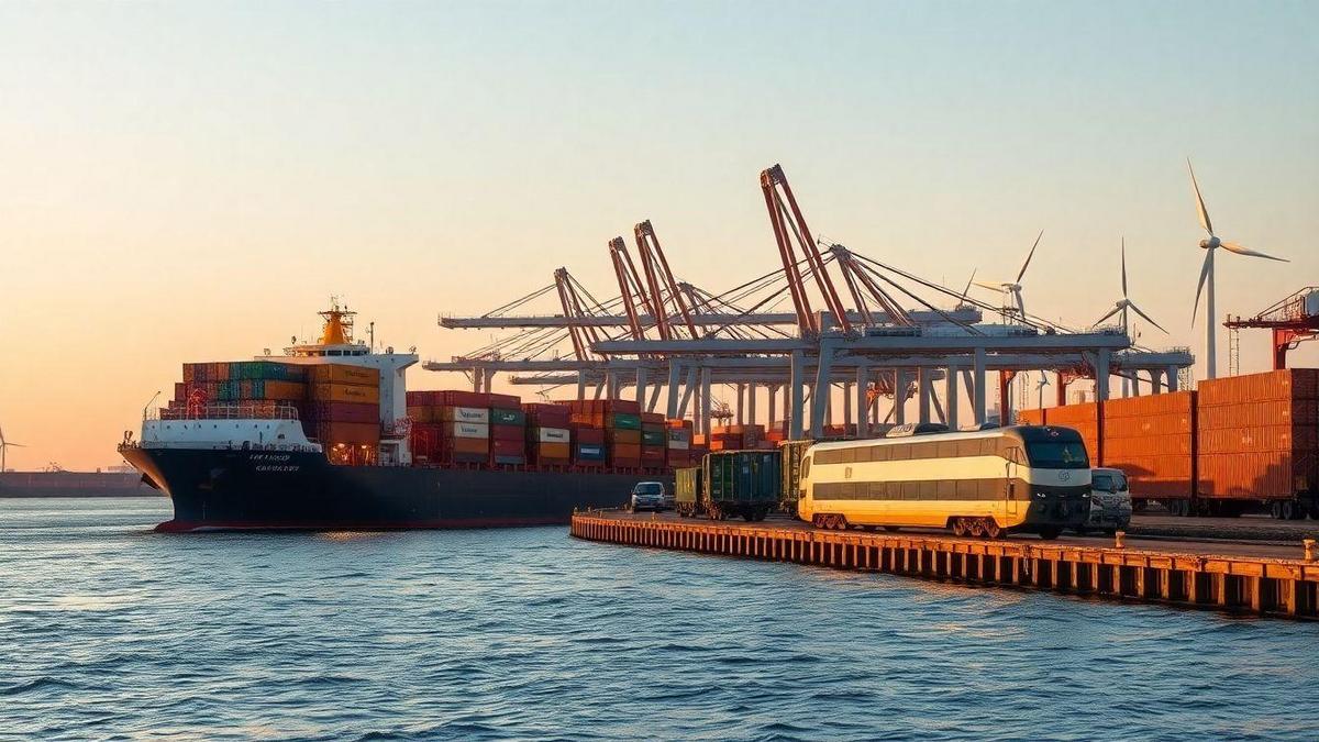 Sustentabilidade no transporte intermodal e seus benefícios operacionais