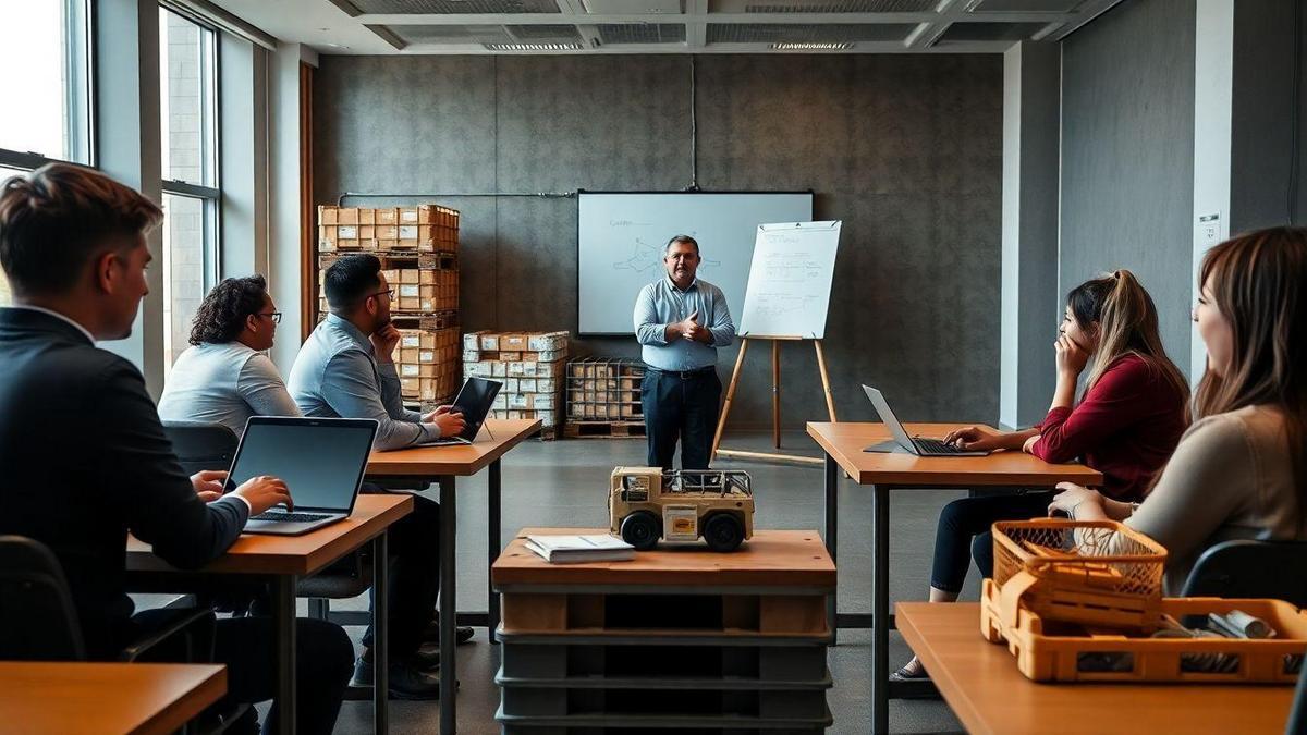 Técnicas práticas para redução de custos no ensino de logística