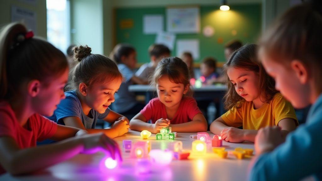 Ideias de jogos interativos de ciências para crianças usando brinquedos STEAM criativos
