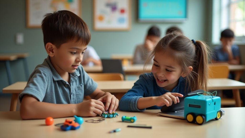 Kits robótica infantil interativos: diferenças entre kits montáveis e plug-and-play