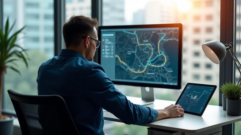 O que você aprende no curso de logística com ênfase em roteirização e otimização de transporte rodoviário