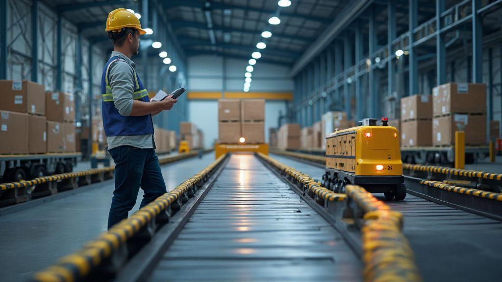 Automação de crossdocking para acelerar o fluxo de materiais