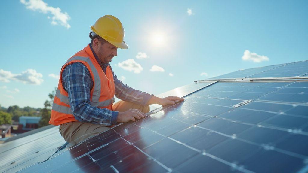 Como aplicar procedimentos de segurança manutenção fotovoltaica sempre que trabalhar no telhado
