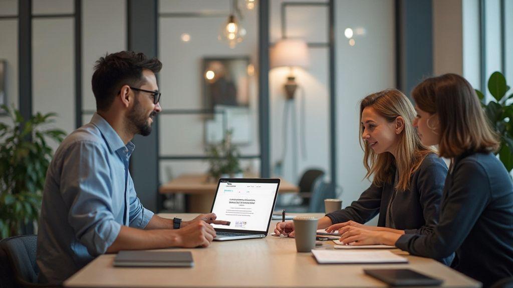 dicas para aumentar conversão em landing pages B2B com provas sociais, formulários otimizados e testes A/B