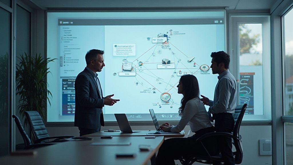 Passos práticos para implementar rede logística baseada em simulação na sua operação