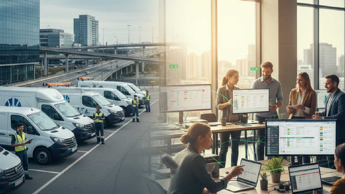 executivos criam framework - Do Gerenciamento de Frotas à Gestão de Tarefas: Uma Nova Perspectiva